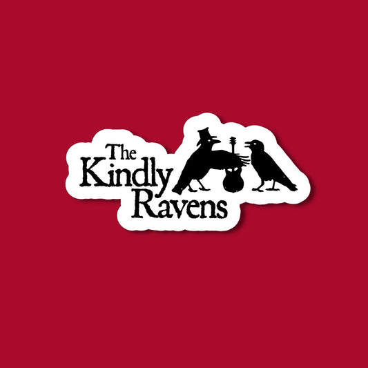 The Kindly Ravens Sticker - The Kindly Ravens X Lost Minds - Lost Minds Clothing