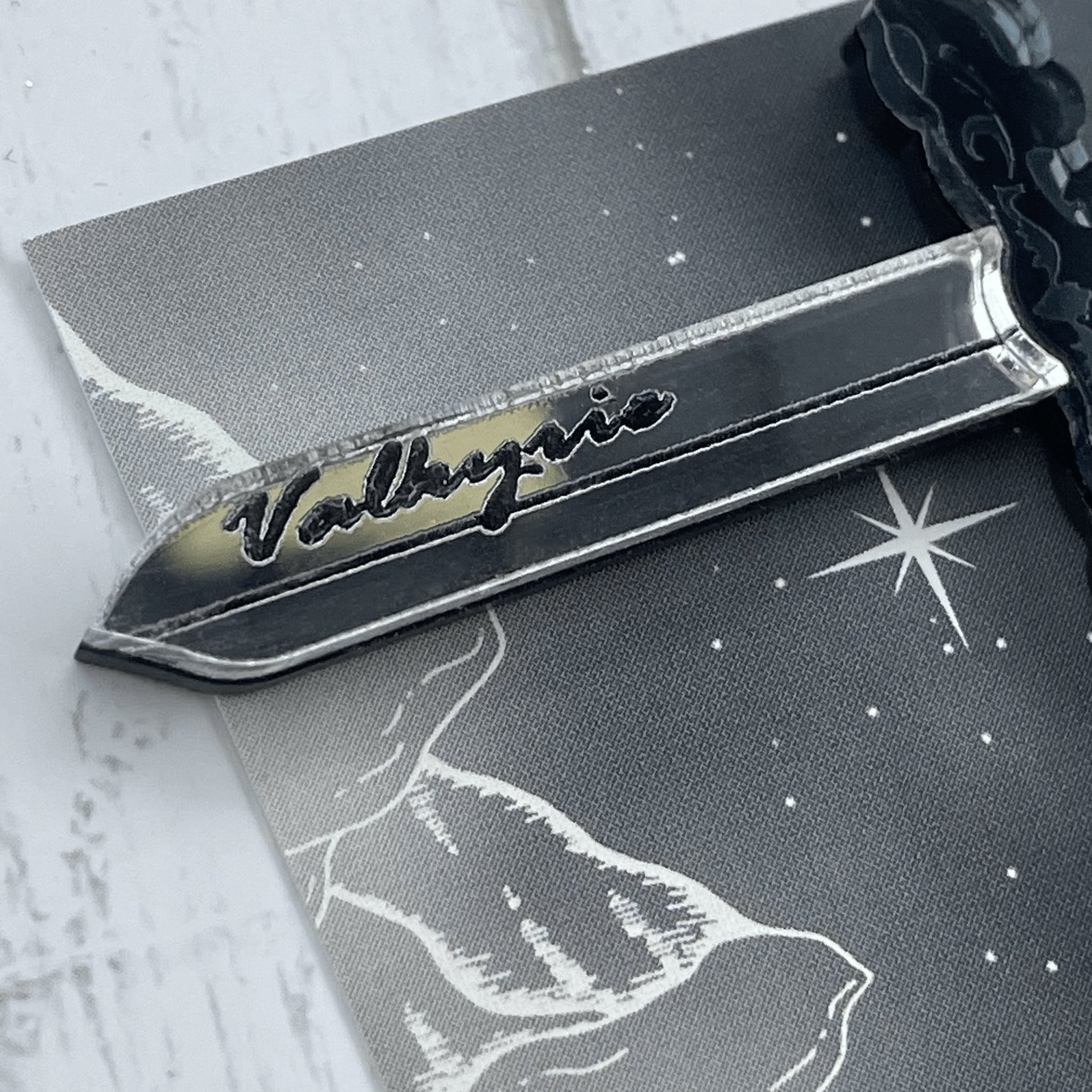 Valkyrie Sword Acrylic Earrings - Lost Minds Clothing